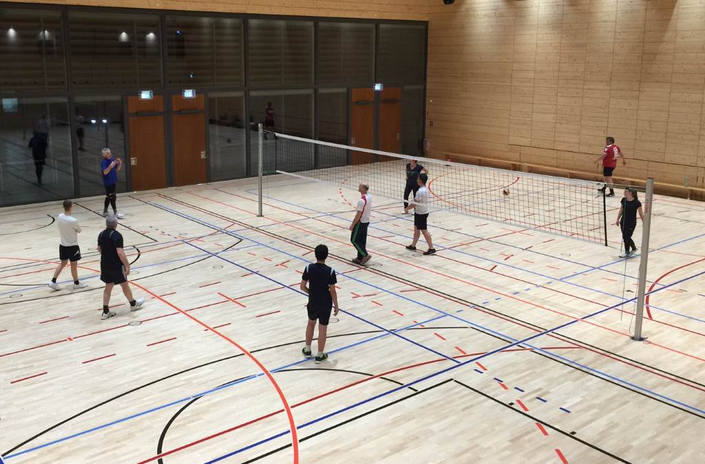 Volleyballtraining mit Burkhard Sude